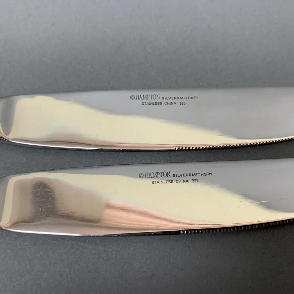 Hampton Silversmith Stainless Steel 235 Knives Lot of 2‎